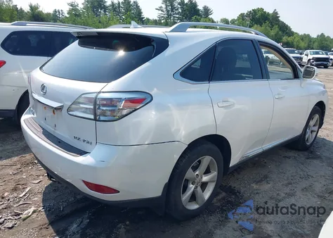 2010 Lexus Rx 350 from USA, damaged, VIN 2T2BK1BA8AC049898